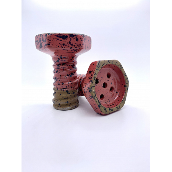 Чаша Thor Evil Screw Bowl Clay Красно Розовый в Екатеринбурге