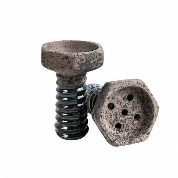 Чаша Thor Evil Screw Bowl Clay Черный Пепельный в Екатеринбурге