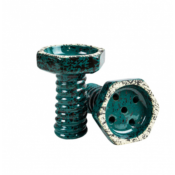 Чаша Thor Evil Screw Bowl Glaze Бирюза Сплошной в Екатеринбурге