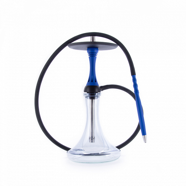 Кальян Alpha Hookah X Blue Matte (Синий, 42 см) в Екатеринбурге
