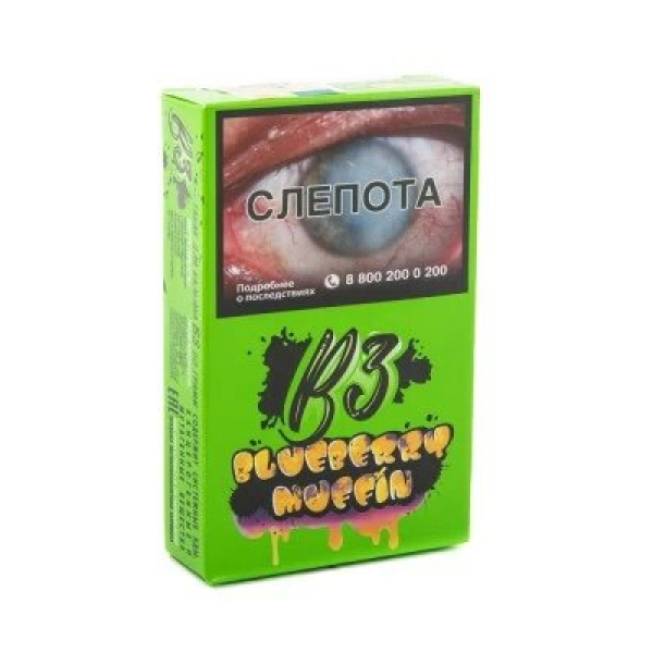 Табак B3 Blueberry Muffin (Черничный Маффин) 50 гр в Екатеринбурге