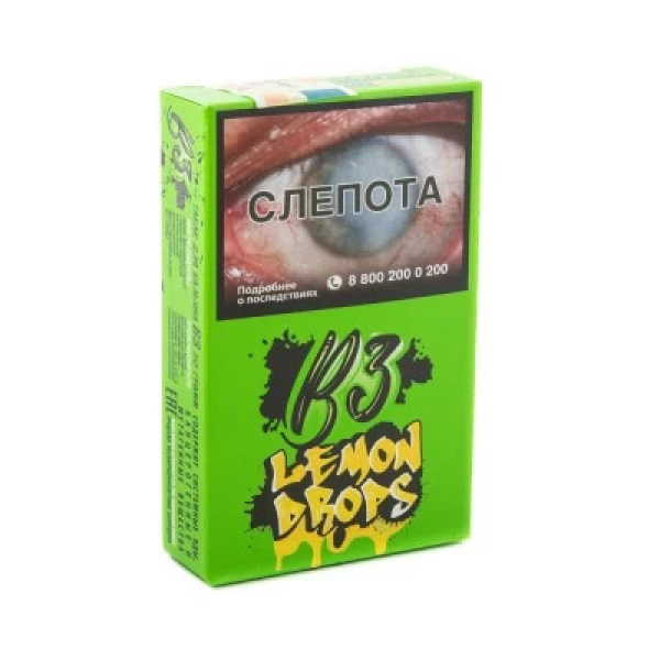 Табак B3 Lemon Drops (Лемонные леденцы) 50 гр в Екатеринбурге