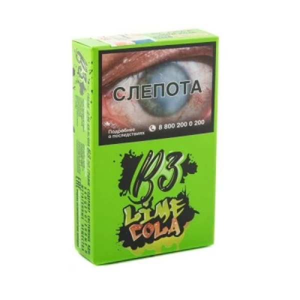 Табак B3 Lime Cola (Лайм Кола) 50 гр в Екатеринбурге