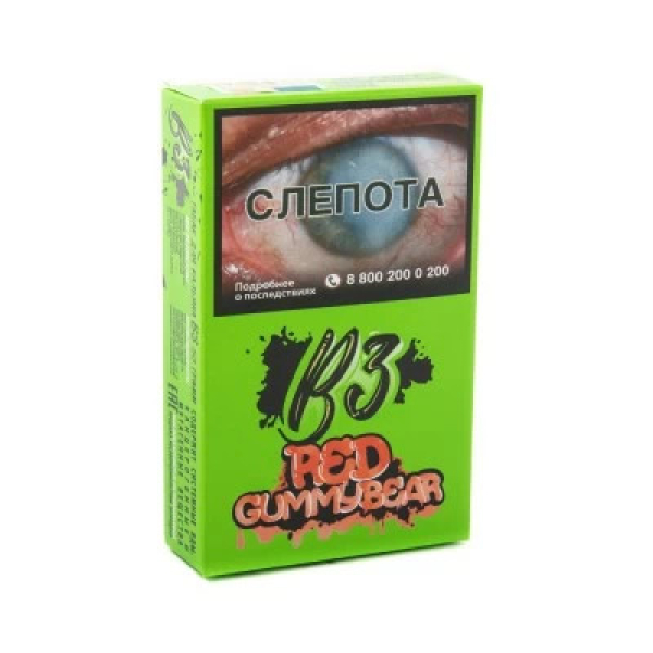 Табак B3 Red Gummy Bear (Красные Мишки Гамми) 50 гр в Екатеринбурге