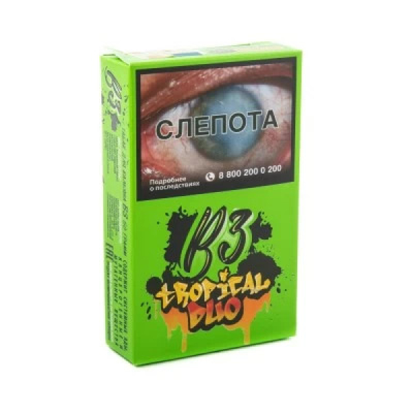 Табак B3 Tropical Duo (Тропический Дуэт) 50 гр в Екатеринбурге