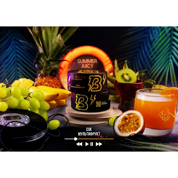 Табак Banger Summer Juicy 100 грамм в Екатеринбурге