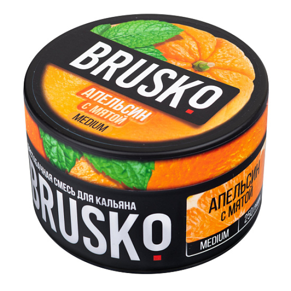 Смесь BRUSKO АПЕЛЬСИН С МЯТОЙ (MEDIUM) 250 гр в Екатеринбурге