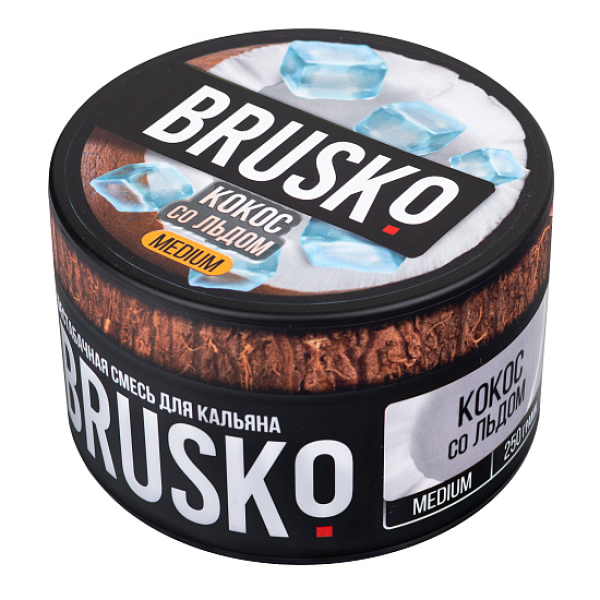 Смесь BRUSKO КОКОС СО ЛЬДОМ (MEDIUM) 250 гр в Екатеринбурге