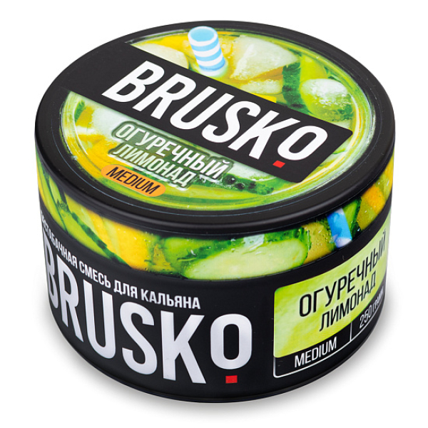 Смесь BRUSKO ОГУРЕЧНЫЙ ЛИМОНАД (MEDIUM) 250 гр в Екатеринбурге
