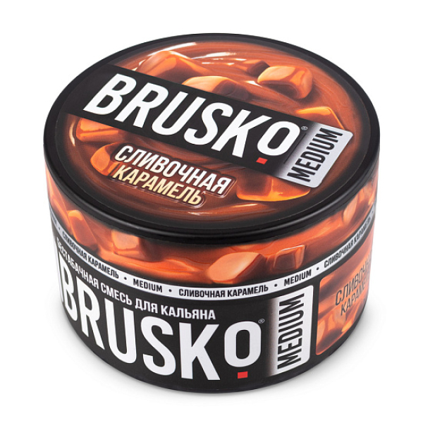 Смесь BRUSKO СЛИВОЧНАЯ КАРАМЕЛЬ (MEDIUM) 250 гр в Екатеринбурге