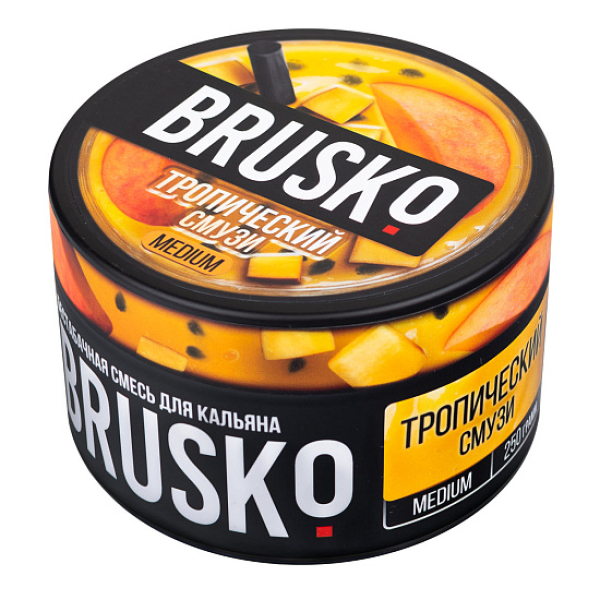 Смесь BRUSKO ТРОПЧЕСКИЙ СМУЗИ (MEDIUM) 250 гр в Екатеринбурге