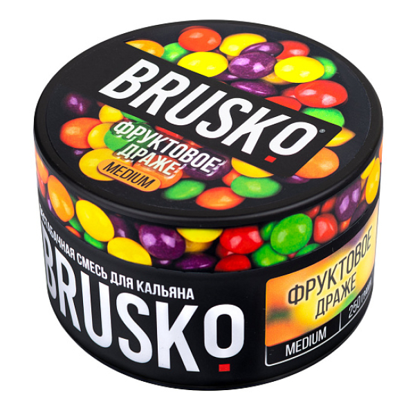 Смесь BRUSKO ФРУКТОВОЕ ДРАЖЕ (MEDIUM) 250 гр в Екатеринбурге