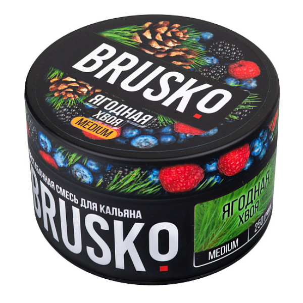 Смесь BRUSKO ЯГОДНАЯ ХВОЯ (MEDIUM) 250 гр в Екатеринбурге