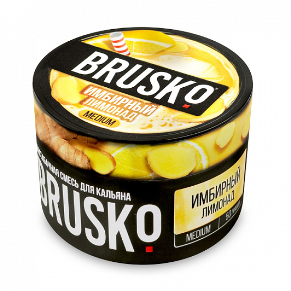 Смесь Brusko Medium Имбирный лимонад 50 грамм в Екатеринбурге