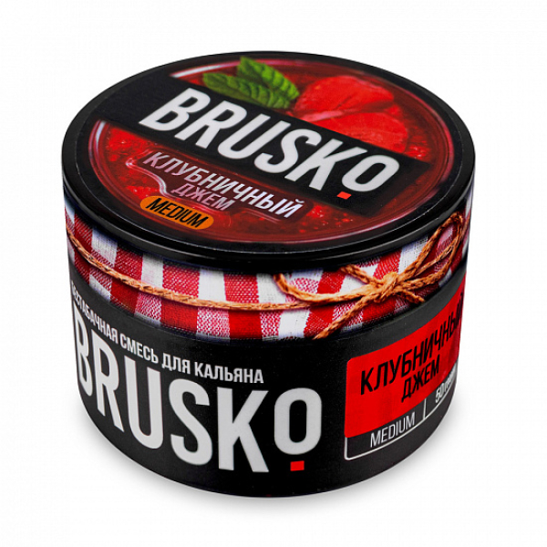 Смесь Brusko Medium Клубничный джем 50 грамм в Екатеринбурге