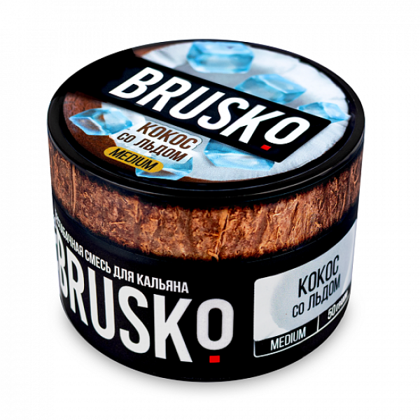 Смесь Brusko Medium Кокос лед 50 грамм в Екатеринбурге