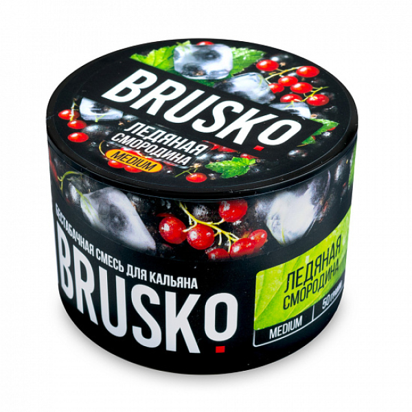 Смесь Brusko Medium Ледяная смородина 50 грамм в Екатеринбурге
