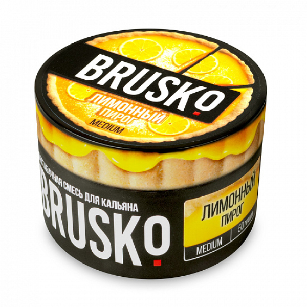 Смесь Brusko Medium Лимонный пирог 50 грамм в Екатеринбурге