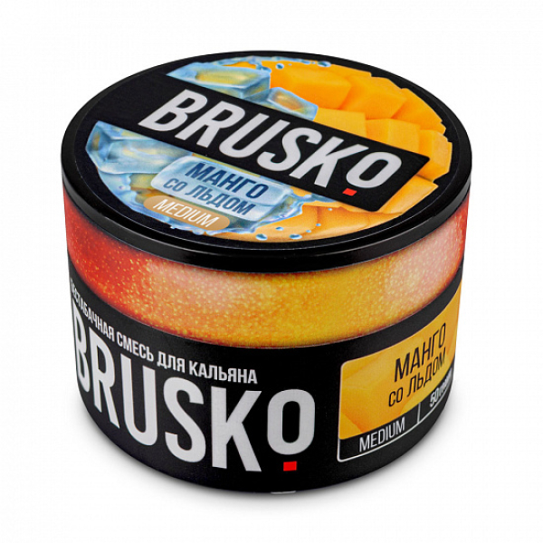 Смесь Brusko Medium Манго лед 50 грамм в Екатеринбурге