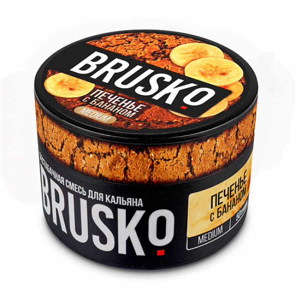 Смесь Brusko Medium Печенье с бананом 50 грамм в Екатеринбурге
