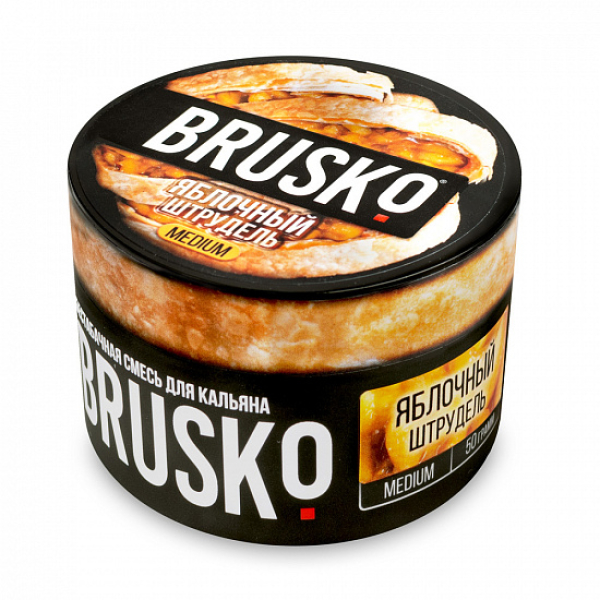 Смесь Brusko Medium Яблочный штрудель 50 грамм в Екатеринбурге