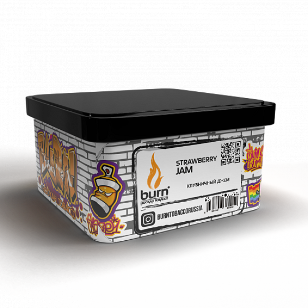 Табак BURN STRAWBERRY JAM 200 грамм в Екатеринбурге