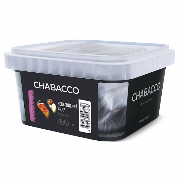Смесь Chabacco Medium Belgian Cider (Бельгийский Сидр) 200 гр в Екатеринбурге