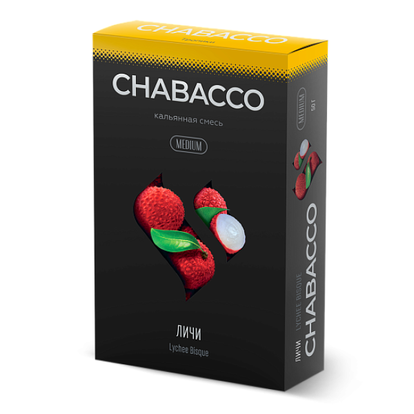 Смесь Chabacco Medium LYCHEE BISQUE (ЛИЧИ) 50 гр в Екатеринбурге