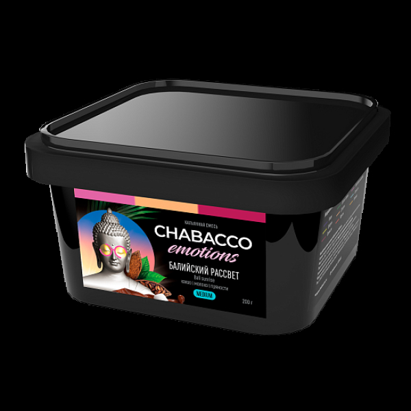 Смесь Chabacco Medium Emotions Bali sunrise (Балийский рассвет) 200 гр в Екатеринбурге