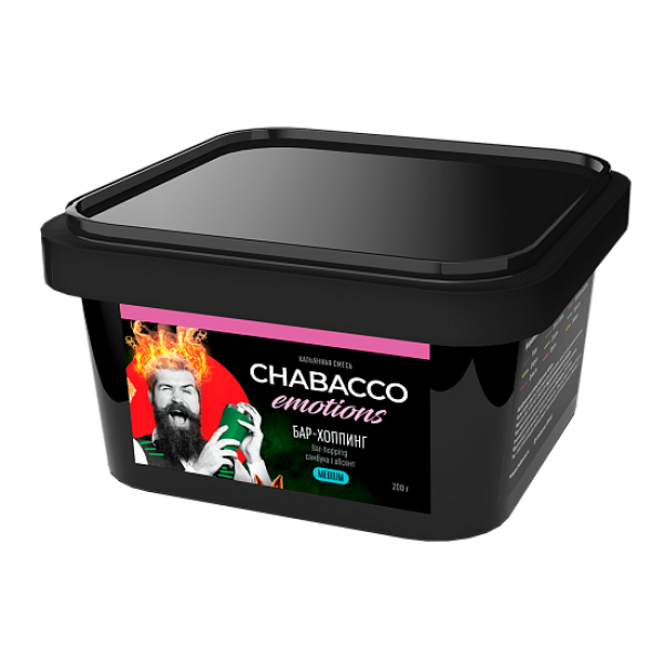 Смесь Chabacco Medium Emotions Bar hopping (Бар хоппинг) 200 гр в Екатеринбурге