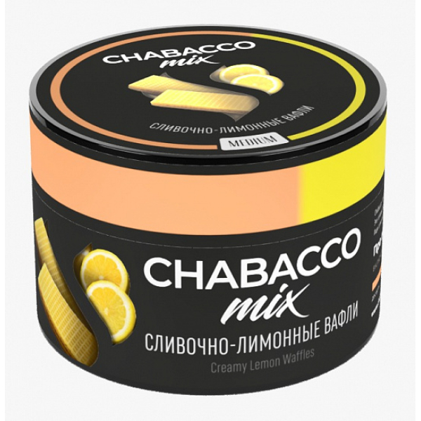 Смесь Chabacco Mix Creamy Lemon Waffles 50 грамм в Екатеринбурге