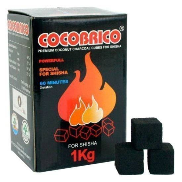 Уголь для кальяна CocoBrico 1 кг в Екатеринбурге