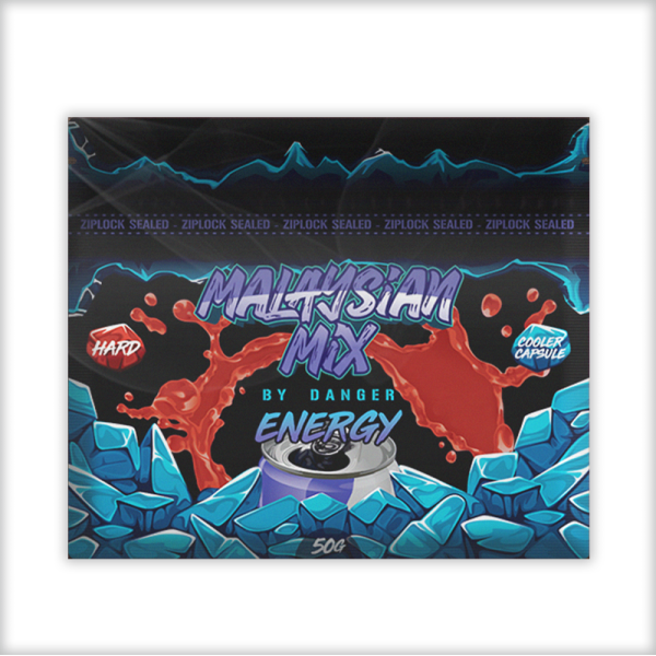 Смесь Malaysian Mix Hard Energy (Энергетик) 50 грамм в Екатеринбурге