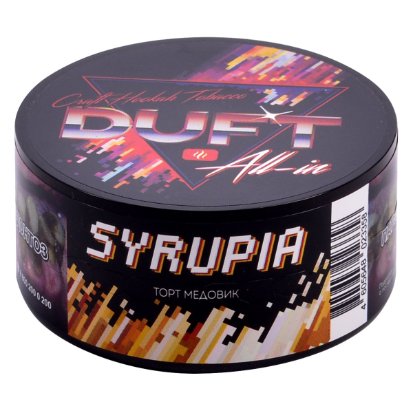 Табак Duft All-In Syrupia 25 грамм в Екатеринбурге