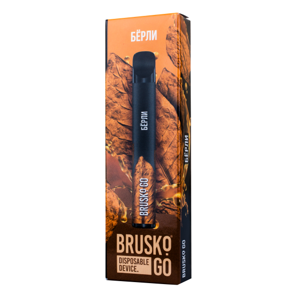Одноразовая электронная сигарета Brusko Go Бёрли 800 затяжек в Екатеринбурге