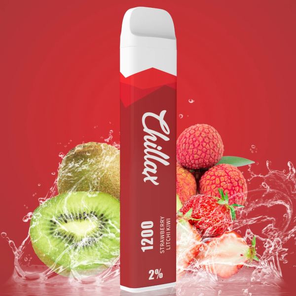 Chillax Strawberry Lychee Kiwi, 1200 тяг в Екатеринбурге