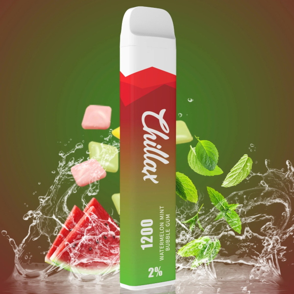 Chillax Watermelon Mint bubble gum (Арбуз Мятная жвачка), 1200 тяг в Екатеринбурге