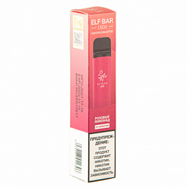 ELFBAR PINK LEMONADE, 1500 тяг в Екатеринбурге