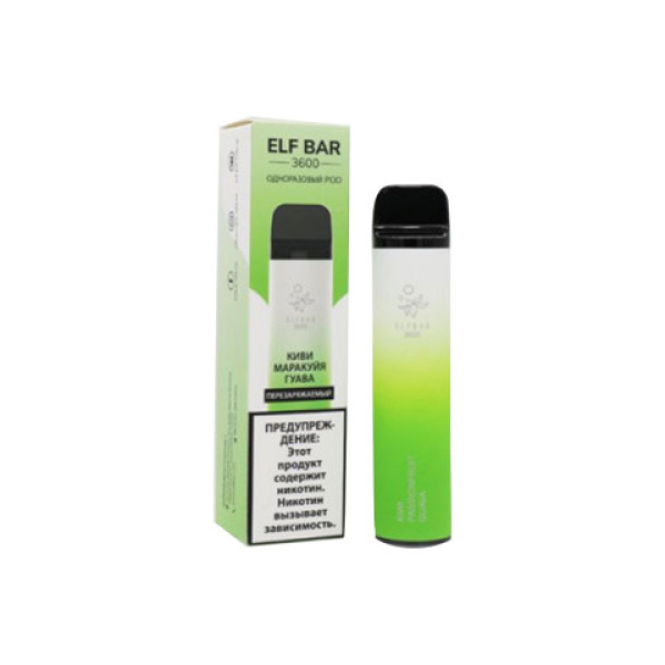 Elfbar (3600 (Киви маракуйя гуава)), 3600 тяг в Екатеринбурге