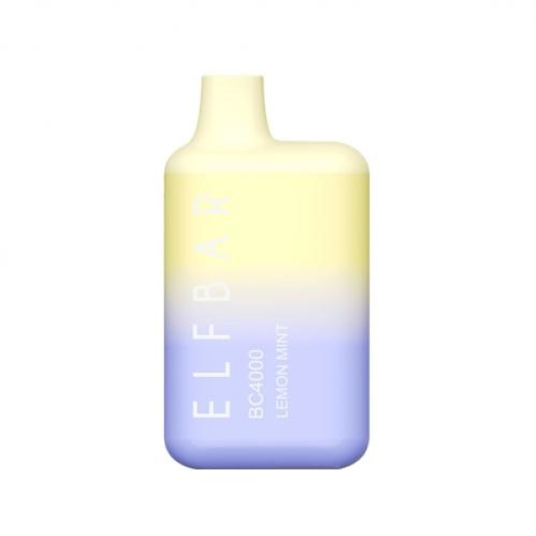Elf Bar BC4000 Lemon Mint (Лимон с мятой), 4000 тяг в Екатеринбурге