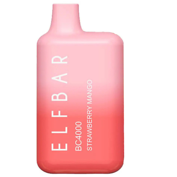 Elf Bar BC4000 Strawberry Mango (Клубника и манго), 4000 тяг в Екатеринбурге