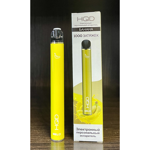 HQD melo banana (банан) 1000 затяжек в Екатеринбурге