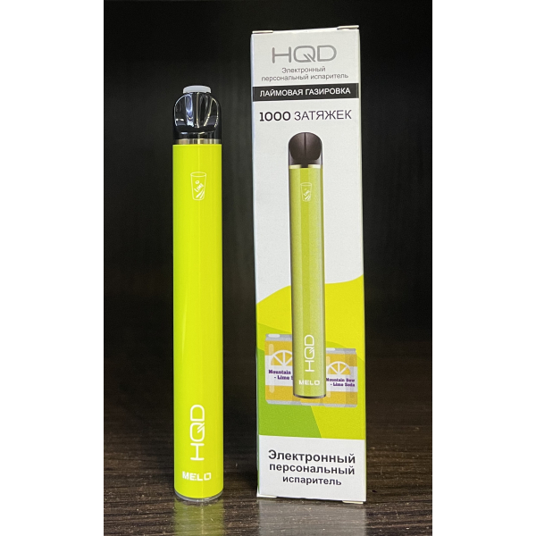 HQD melo laim soda (лаймовая газировка) 1000 затяжек в Екатеринбурге