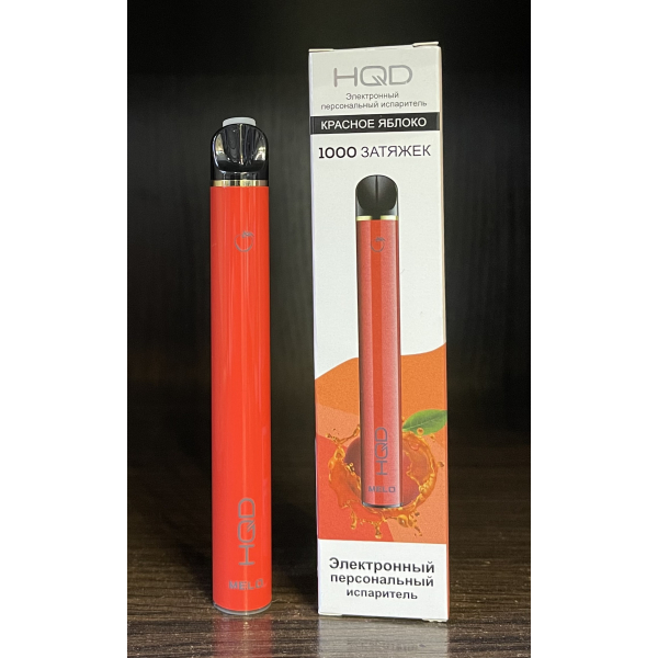 HQD melo red apple (красное яблоко) 1000 затяжек в Екатеринбурге