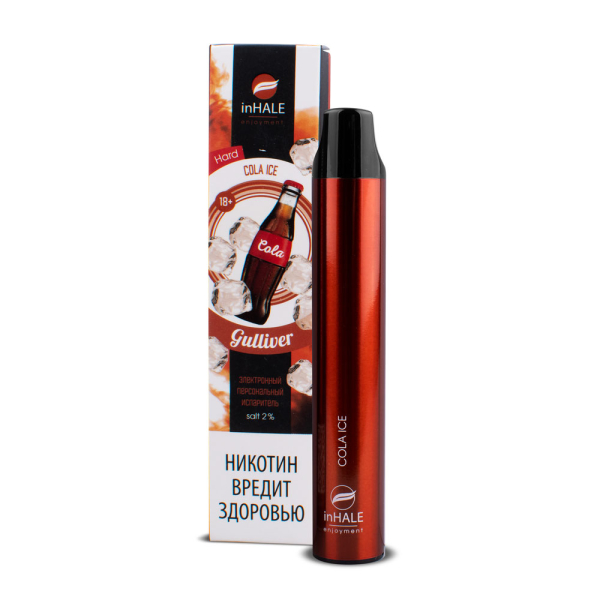 inHale Guliver Hard Cola Ice (Кола Со Льдом) 1500 затяжек в Екатеринбурге