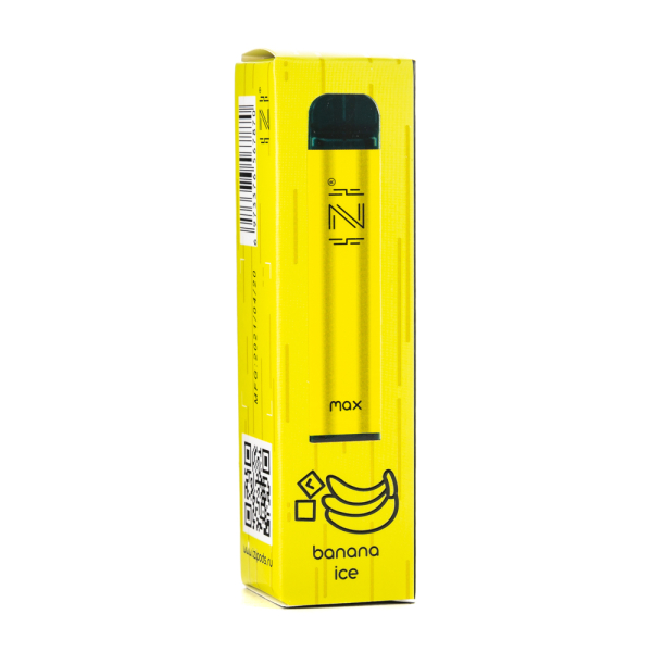 Одноразовая электронная сигарета IZI Max Banana Ice (Банан со льдом) 1600 затяжек в Екатеринбурге
