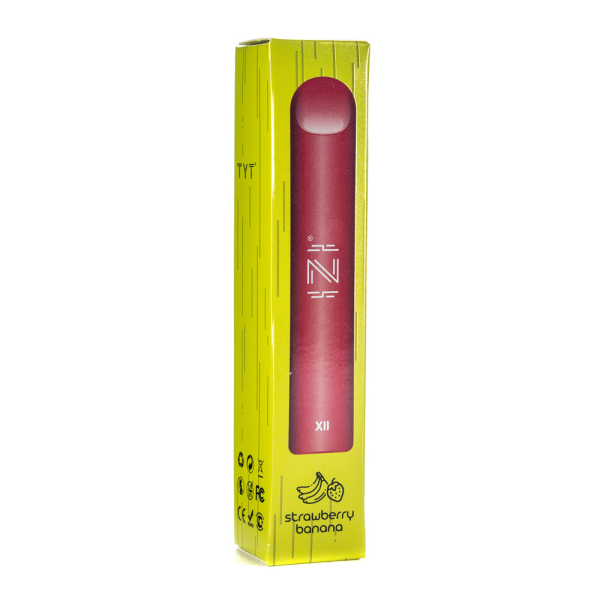 Одноразовая электронная сигарета IZI X2 Strawberry Banana (Клубника Банан) 800 затяжек в Екатеринбурге