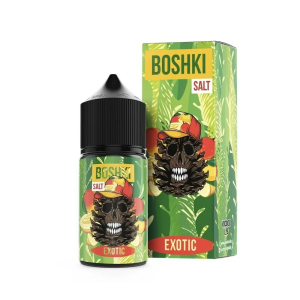 Жидкость BOSHKI Salt Exotic (Манго дыня хвоя) (30 мл, 20 мг/мл) в Екатеринбурге