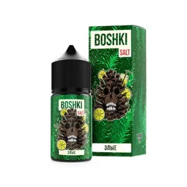 Жидкость BOSHKI Salt Злые (Лимонад ягоды хвоя) (30 мл, 20 мг/мл) в Екатеринбурге