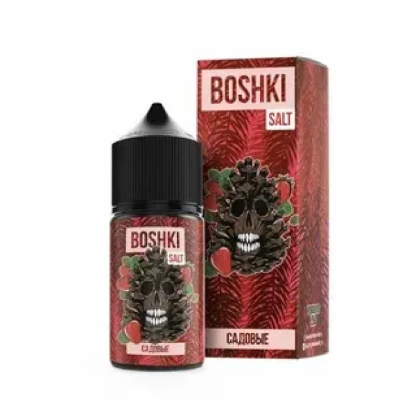 Жидкость BOSHKI Salt Садовые (клубника хвоя) (30 мл, 20 мг/мл) в Екатеринбурге
